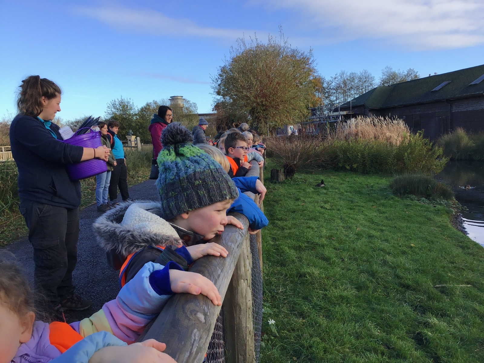 Huntley C Of E Primary School Visit To Slimbridge Wetland Centre